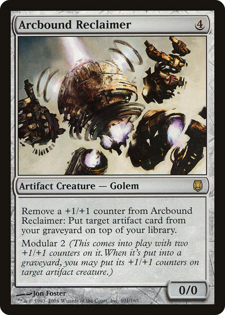 Image of Arcbound Reclaimer (DST-101) - Darksteel Foil