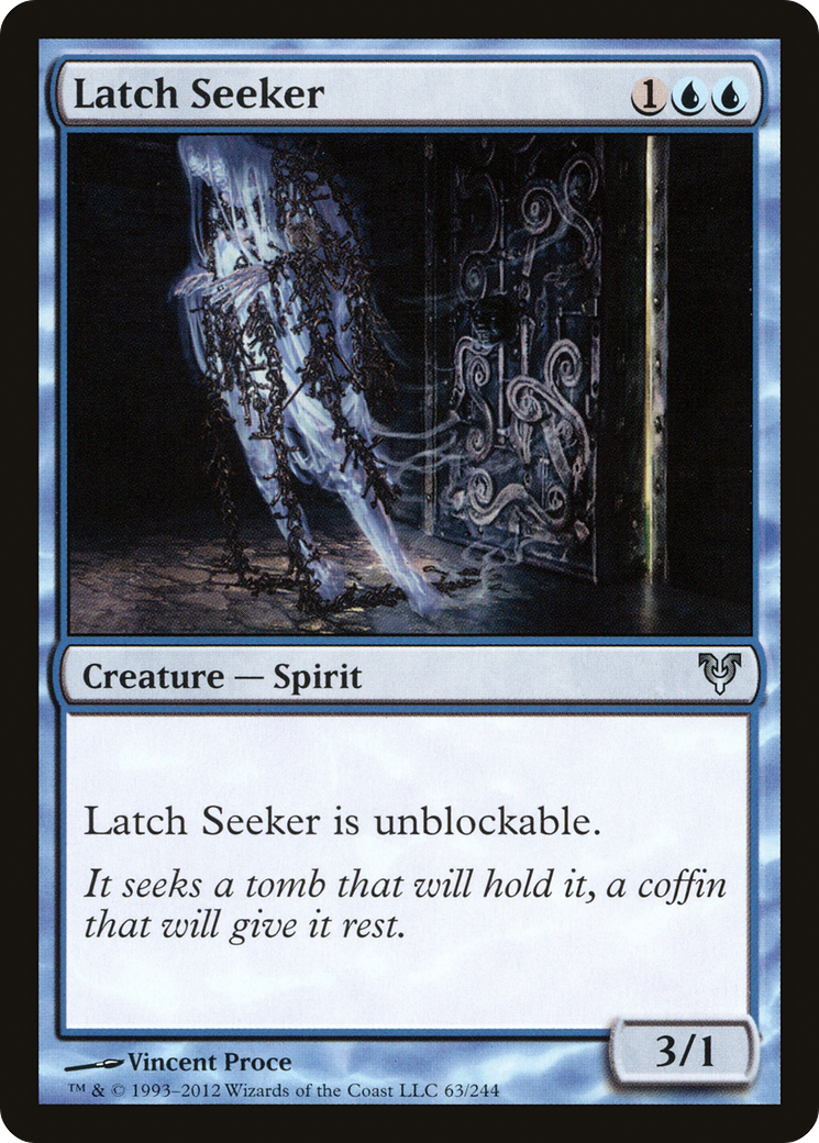 Image of Latch Seeker (AVR-063) - Avacyn Restored Foil