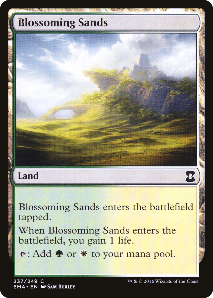 Image of Blossoming Sands (EMA-237) - Eternal Masters Foil