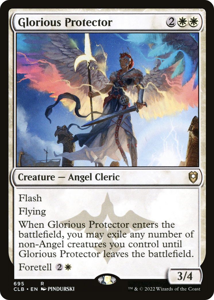 Image of Glorious Protector (CLB-695) - Commander Legends: Battle for Baldur's Gate
