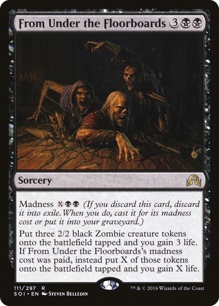Image of From Under the Floorboards (SOI-111) - Shadows over Innistrad Foil