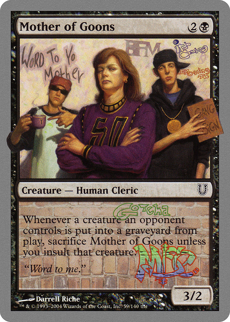 Image of Mother of Goons (UNH-059) - Unhinged Foil