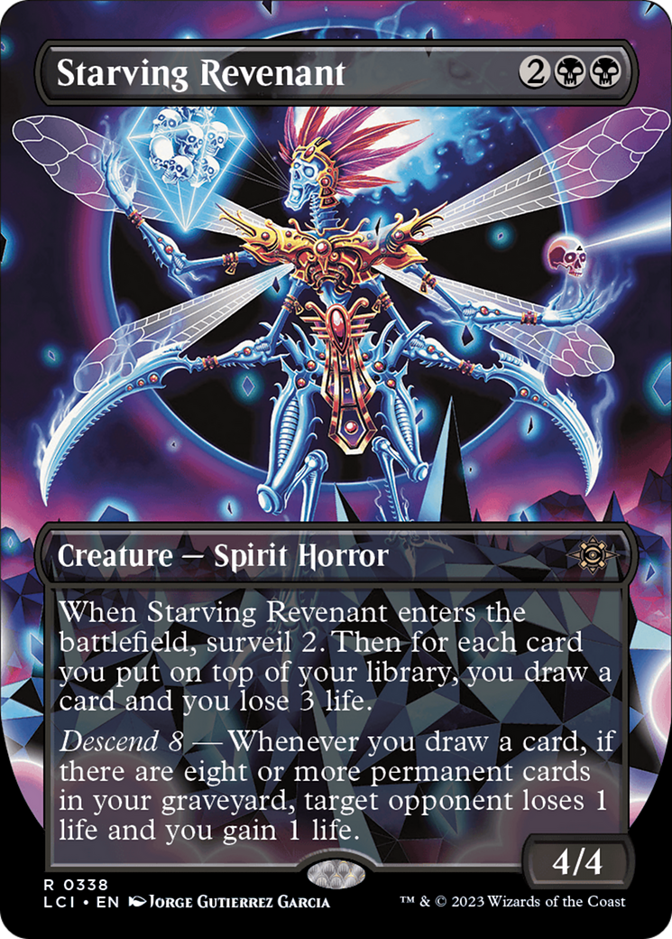 Image of Starving Revenant (Borderless) (LCI-338) - The Lost Caverns of Ixalan (Borderless)