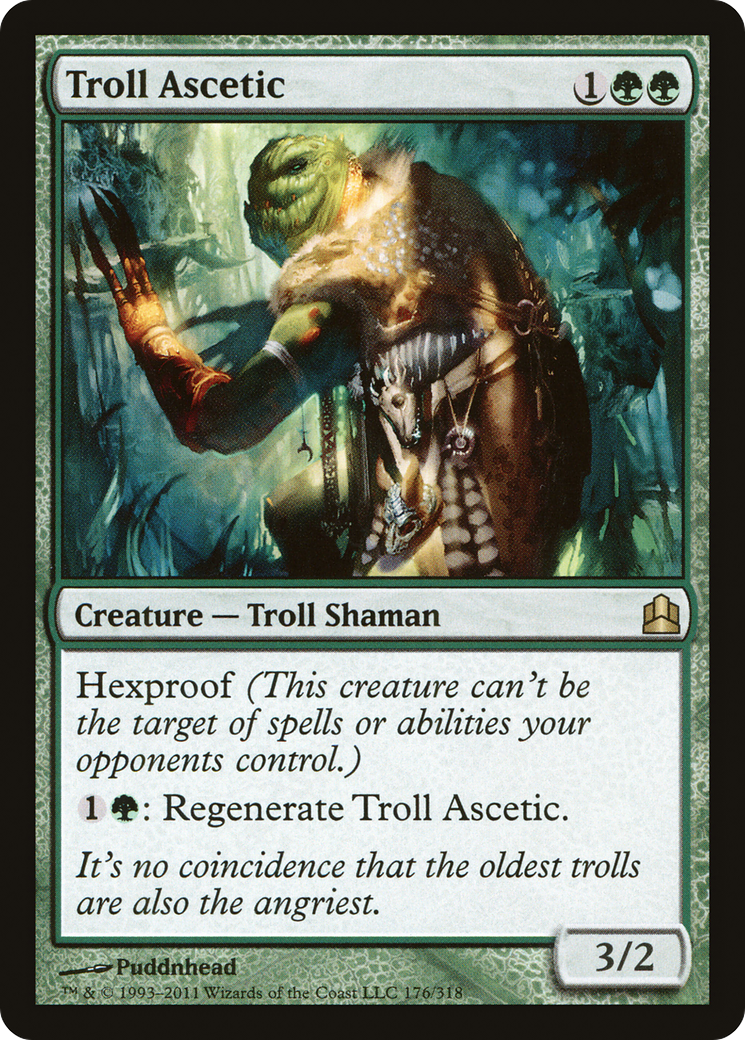 Image of Troll Ascetic (CMD-176) - Commander 2011