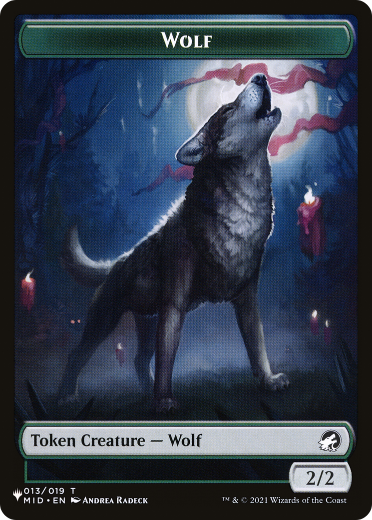 Image of Wolf (PLST-TMID-13) - The List