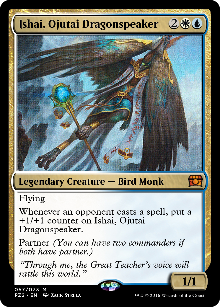 Image of Ishai, Ojutai Dragonspeaker (PZ2-057) - Treasure Chest