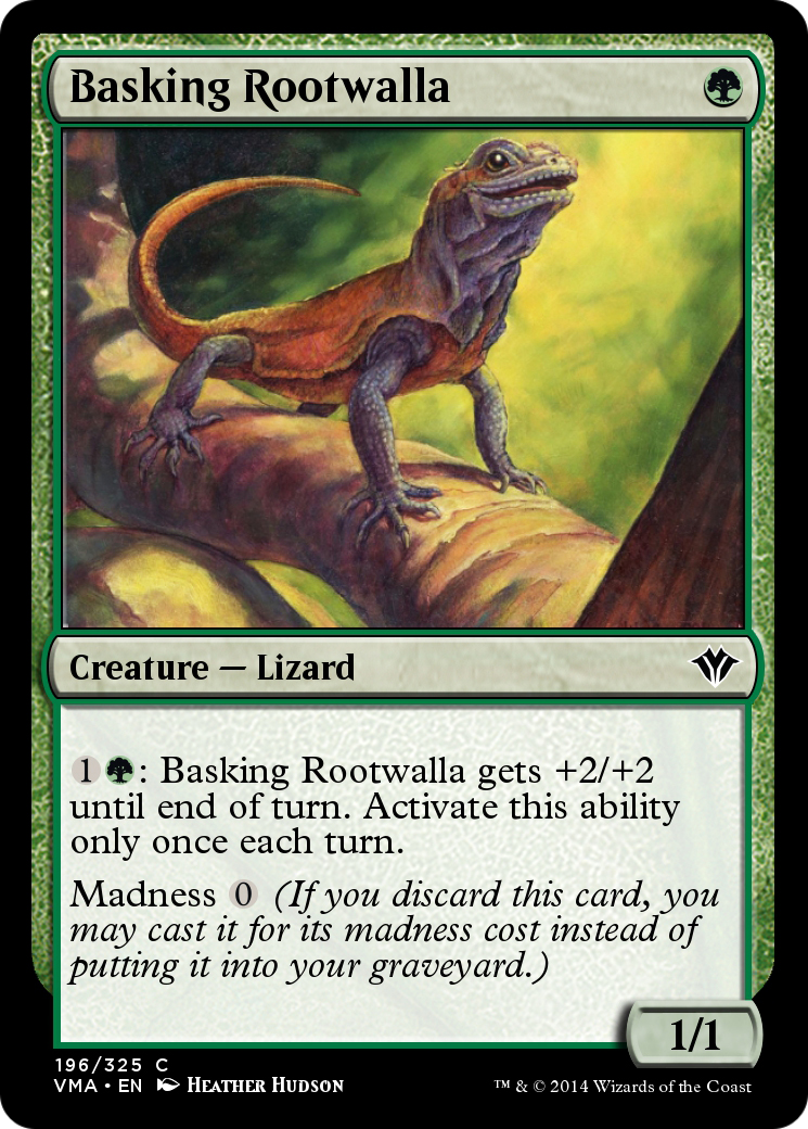 Image of Basking Rootwalla (VMA-196) - Vintage Masters