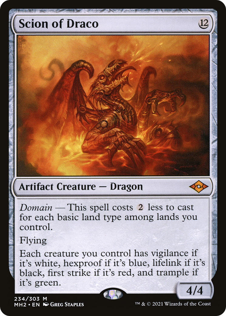 Image of Scion of Draco (MH2-234) - Modern Horizons 2 Foil