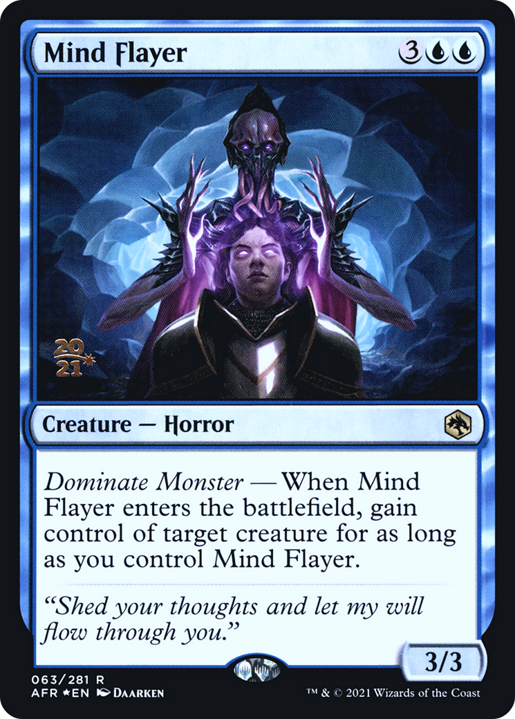 Image of Mind Flayer (PRE-063) - Adventures in the Forgotten Realms Promos Foil