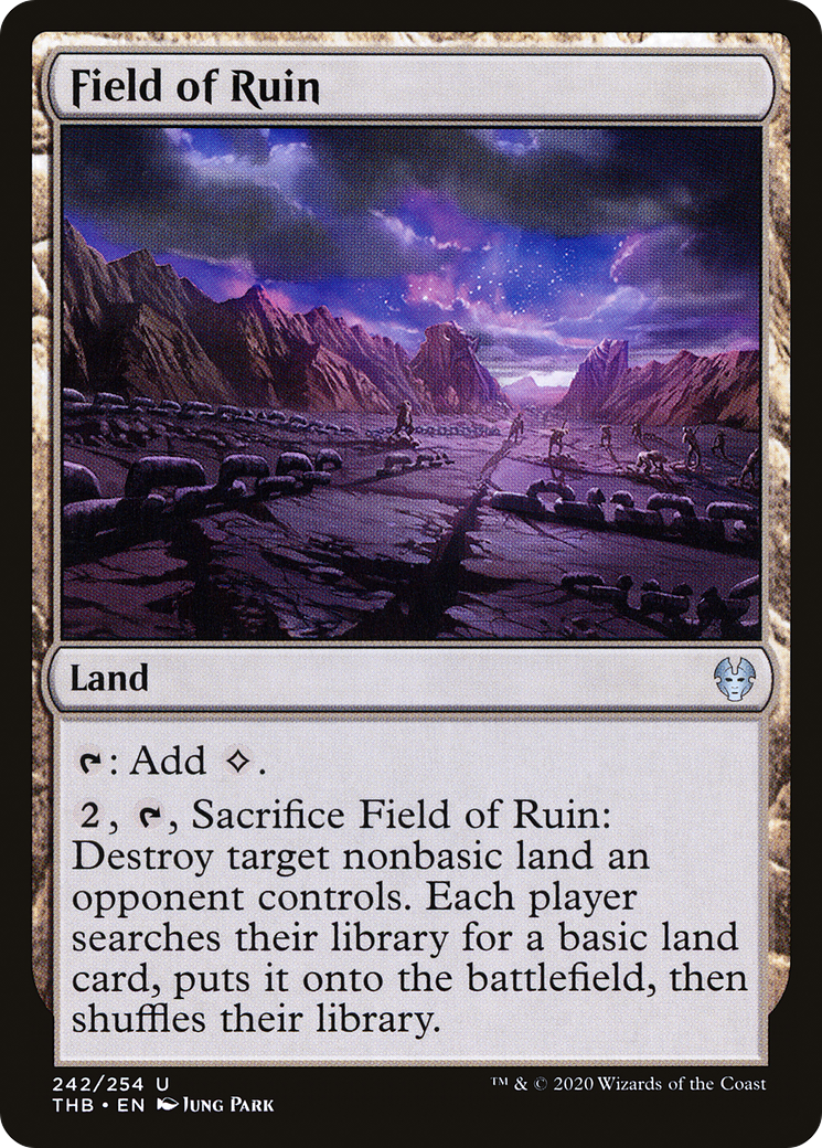 Image of Field of Ruin (THB-242) - Theros Beyond Death
