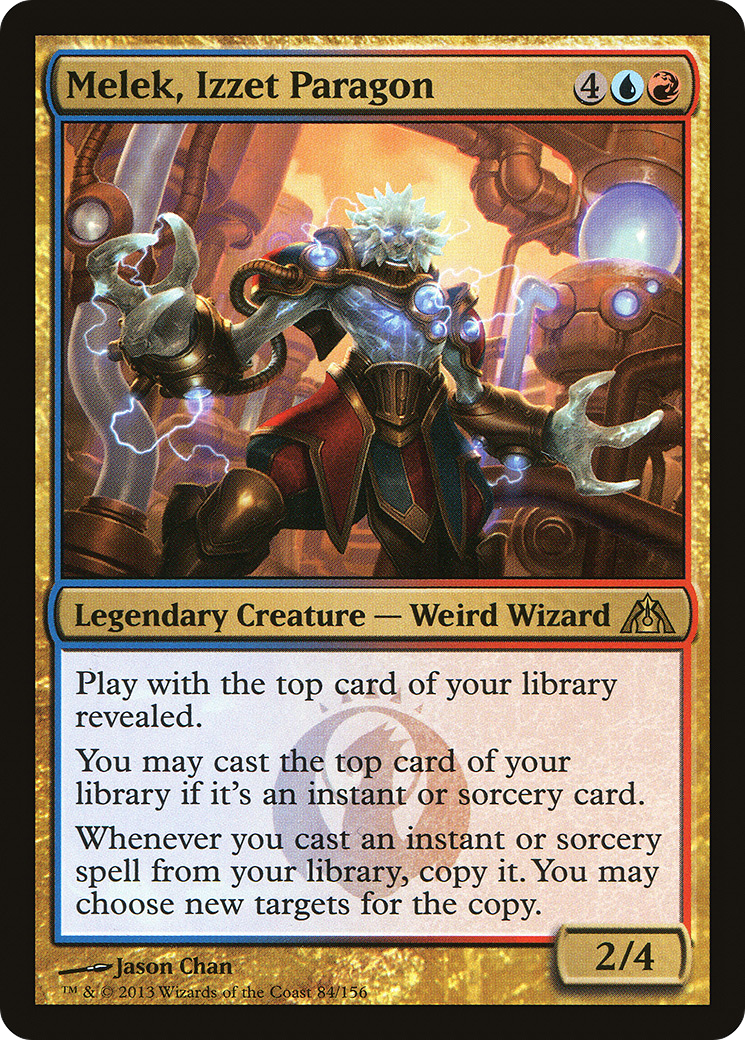 Image of Melek, Izzet Paragon (DGM-084) - Dragon's Maze Foil
