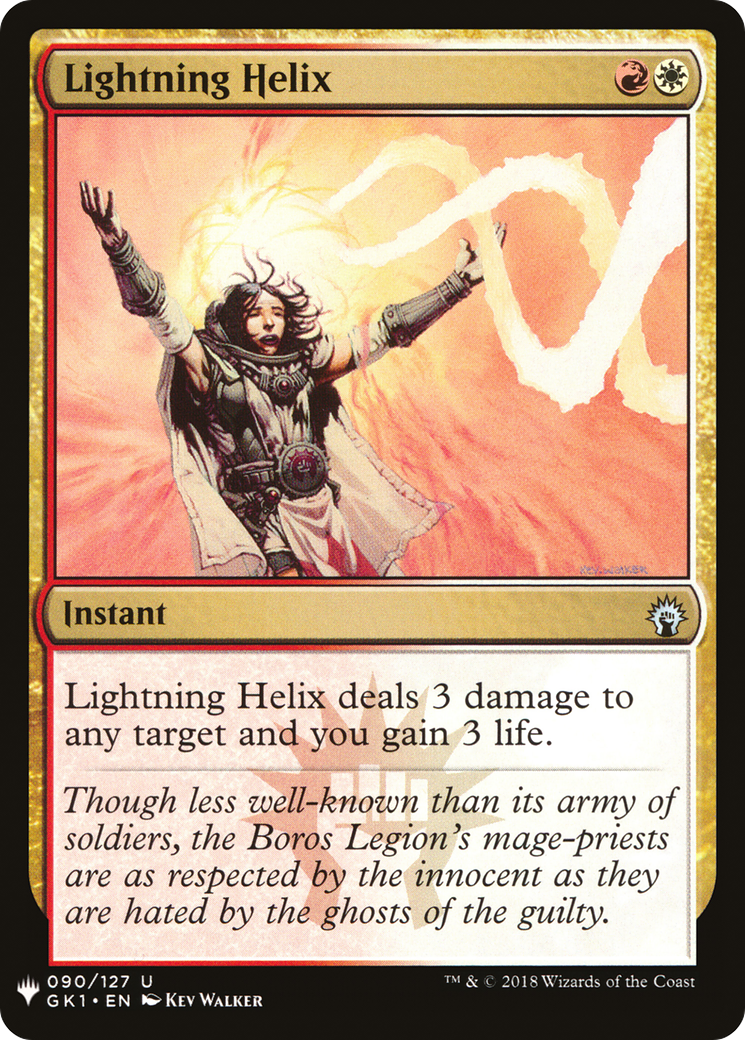 Image of Lightning Helix (LIST-090) - The List