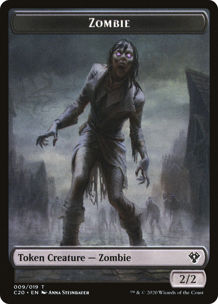 Image of Zombie (TC20-009) - Commander 2020 Tokens