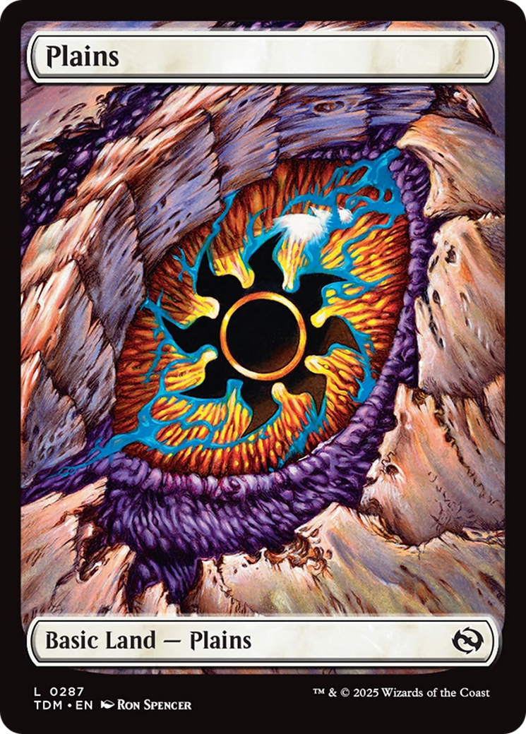 Image of Plains (0287) (TDM-287) - Tarkir: Dragonstorm