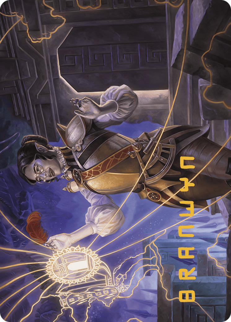 Image of Amalia Benavides Aguirre // Amalia Benavides Aguirre (ALCI-033) - The Lost Caverns of Ixalan Art Series (Borderless) Foil