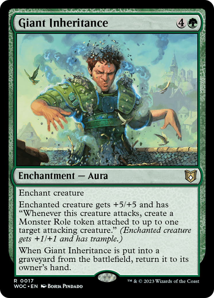 Image of Giant Inheritance (WOC-017) - Wilds of Eldraine Commander