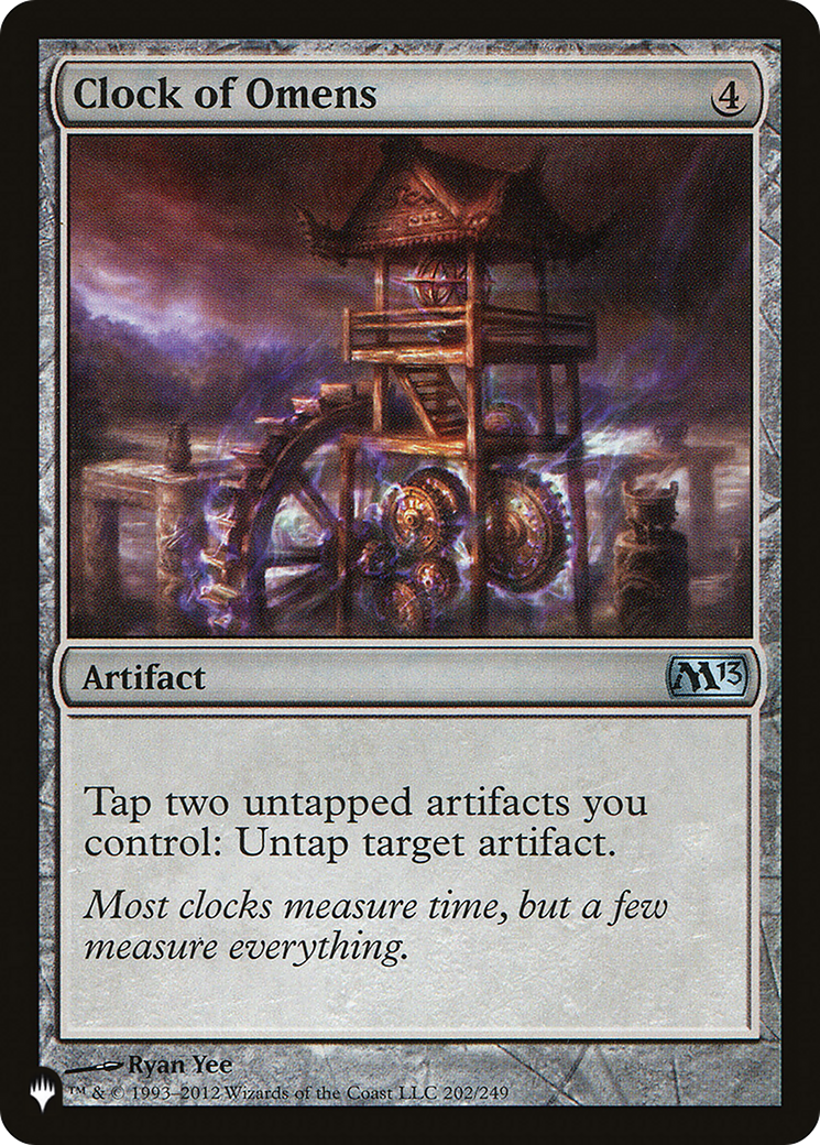 Image of Clock of Omens (LIST-M13-202) - The List