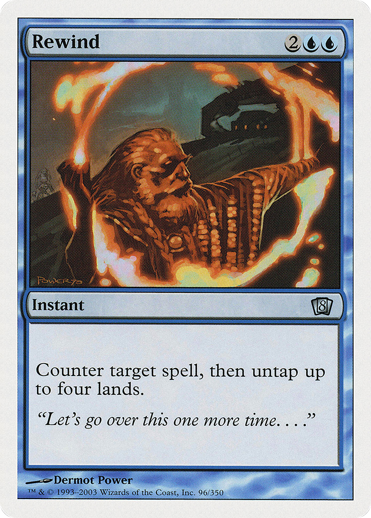 Image of Rewind (8ED-096) - 8th Edition