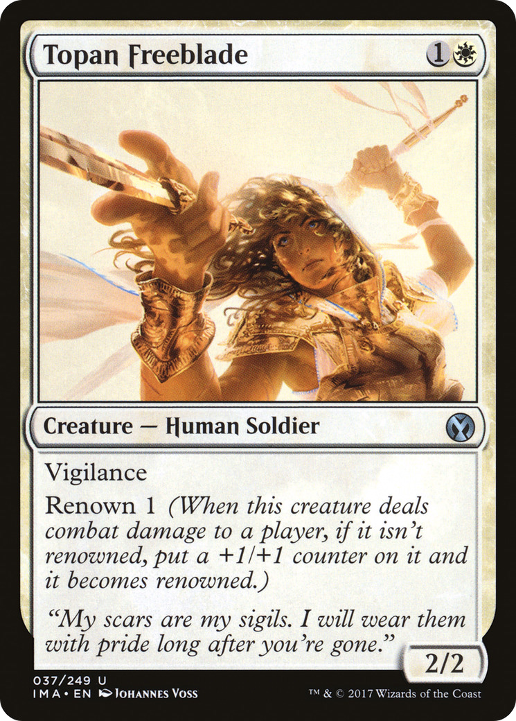 Image of Topan Freeblade (IMA-037) - Iconic Masters