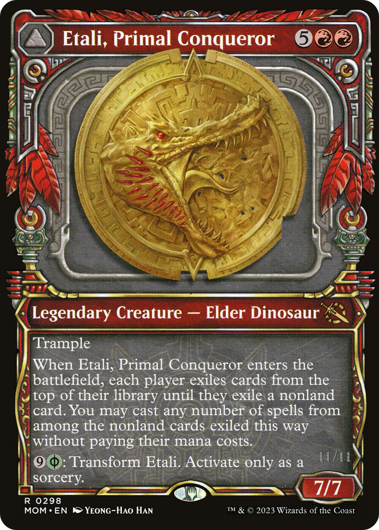 Image of Etali, Primal Conqueror (Showcase) (MOM-298) - March of the Machine: (Showcase)
