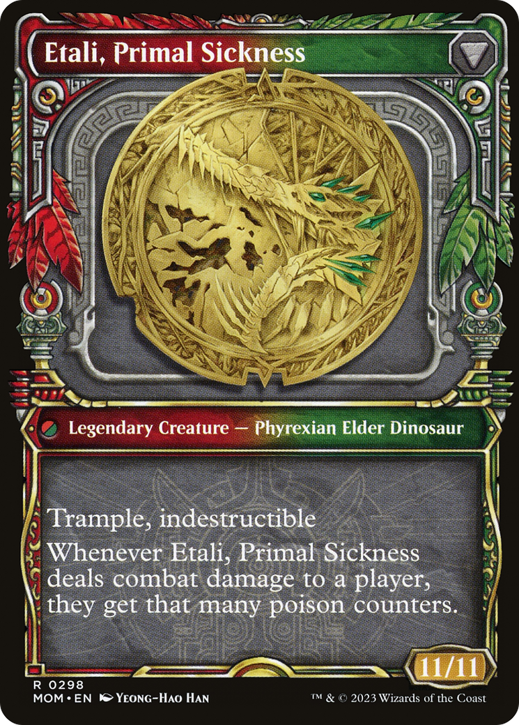Image of Etali, Primal Conqueror (Showcase) (MOM-298) - March of the Machine: (Showcase)