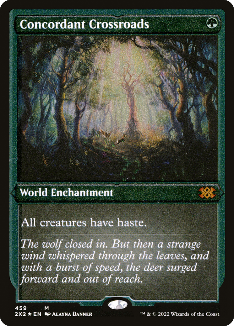 Image of Concordant Crossroads (2X2-459) - Double Masters 2022 Foil