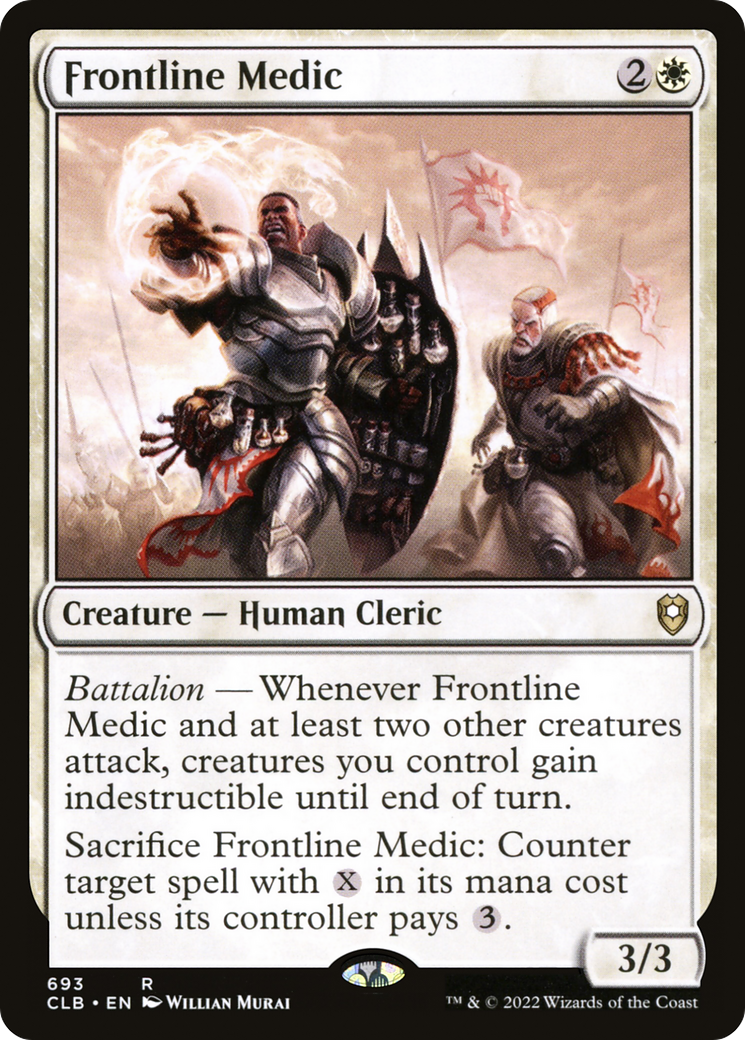 Image of Frontline Medic (CLB-693) - Commander Legends: Battle for Baldur's Gate