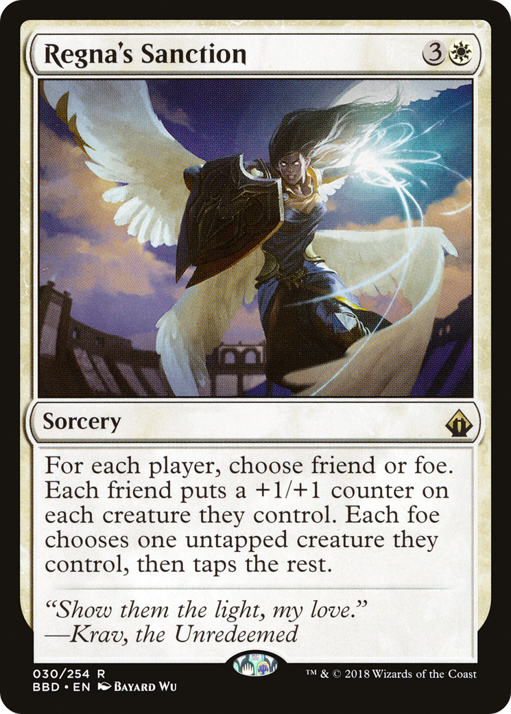 Image of Regna's Sanction (BBD-030) - Battlebond