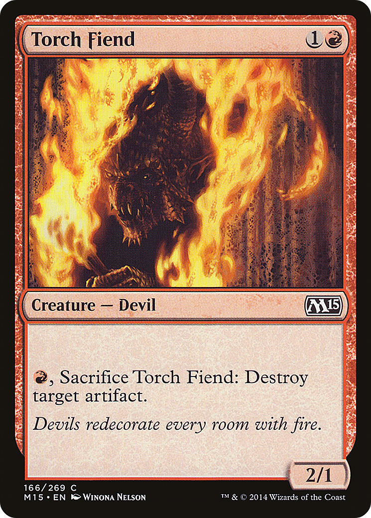 Image of Torch Fiend (M15-166) - Magic 2015