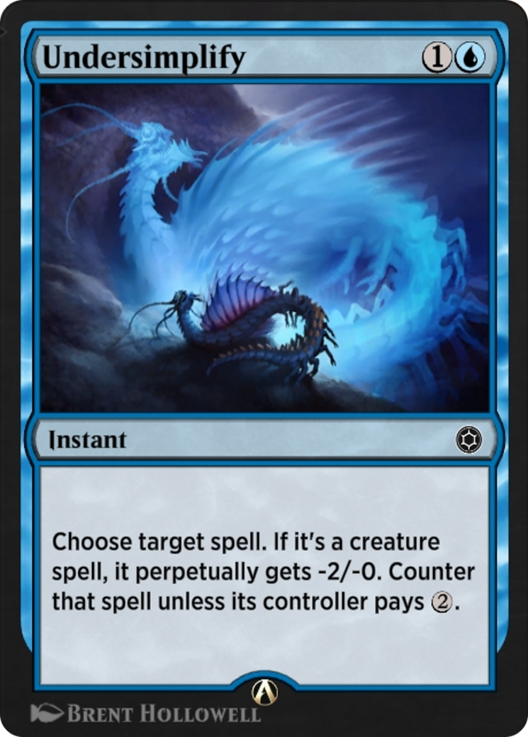 Image of Undersimplify (HBG-040) - Alchemy Horizons: Baldur's Gate