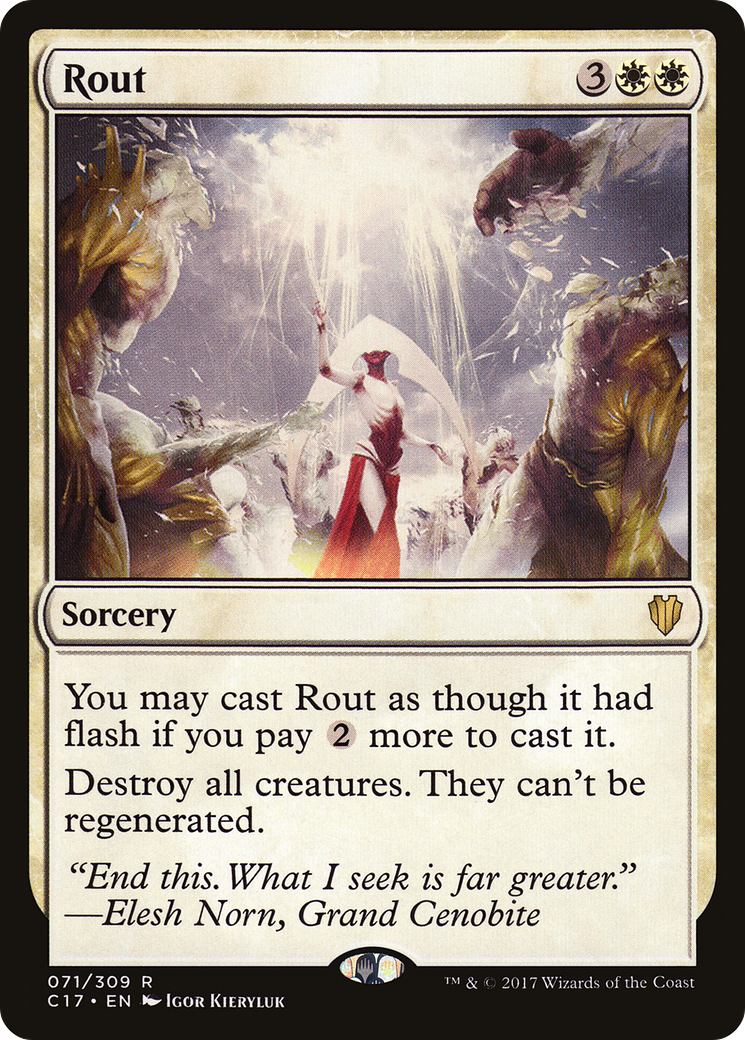 Image of Rout (C17-071) - Commander 2017