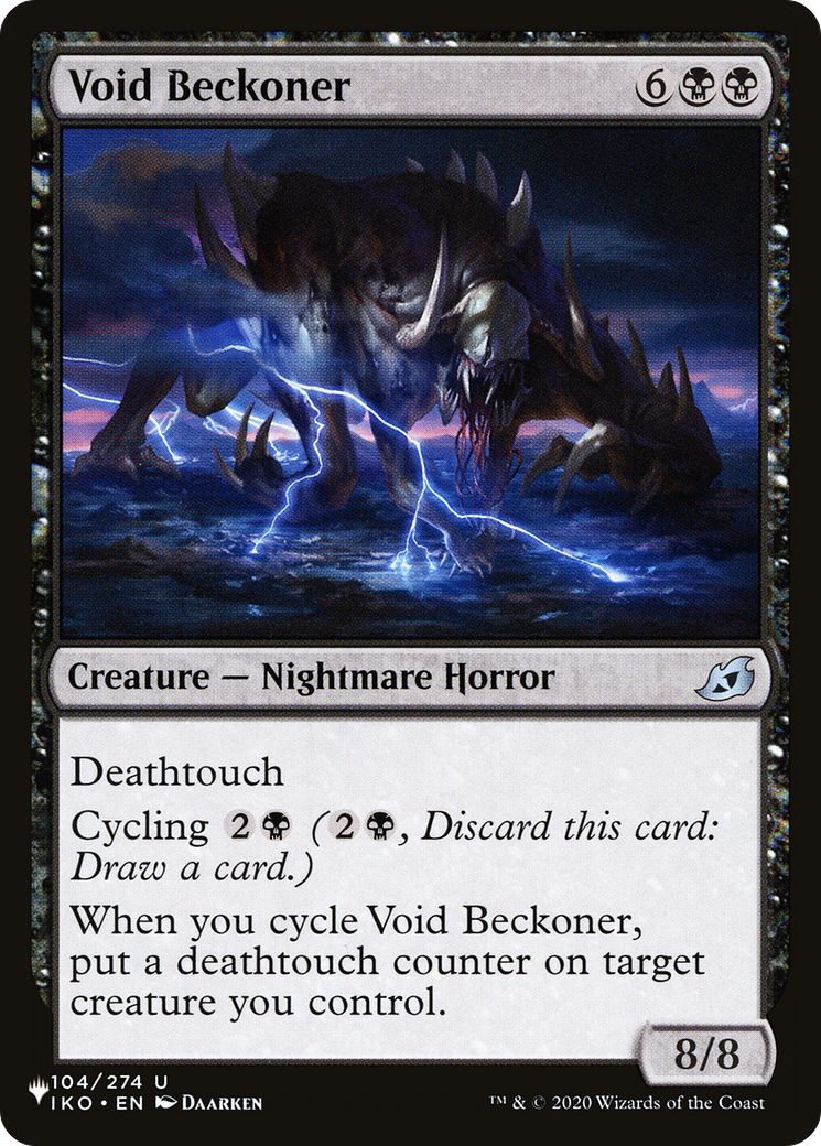 Image of Void Beckoner (LIST-IKO-104) - The List