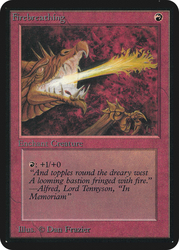 Image of Firebreathing (LEA-) - Limited Edition Alpha