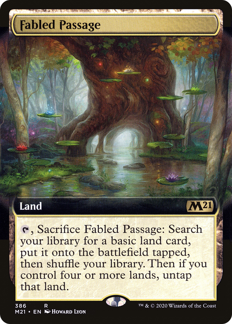 Image of Fabled Passage (Extended Art) (M21-386) - Core Set 2021: (Extended Art)