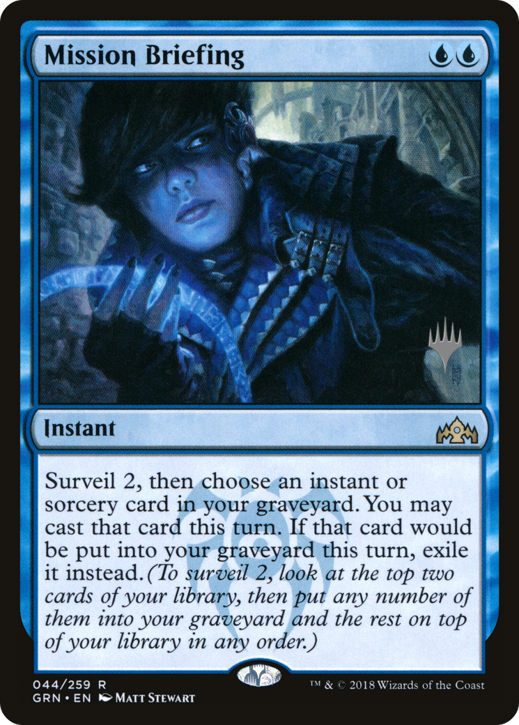 Image of Mission Briefing (PPTHB-044) - Guilds of Ravnica Promos