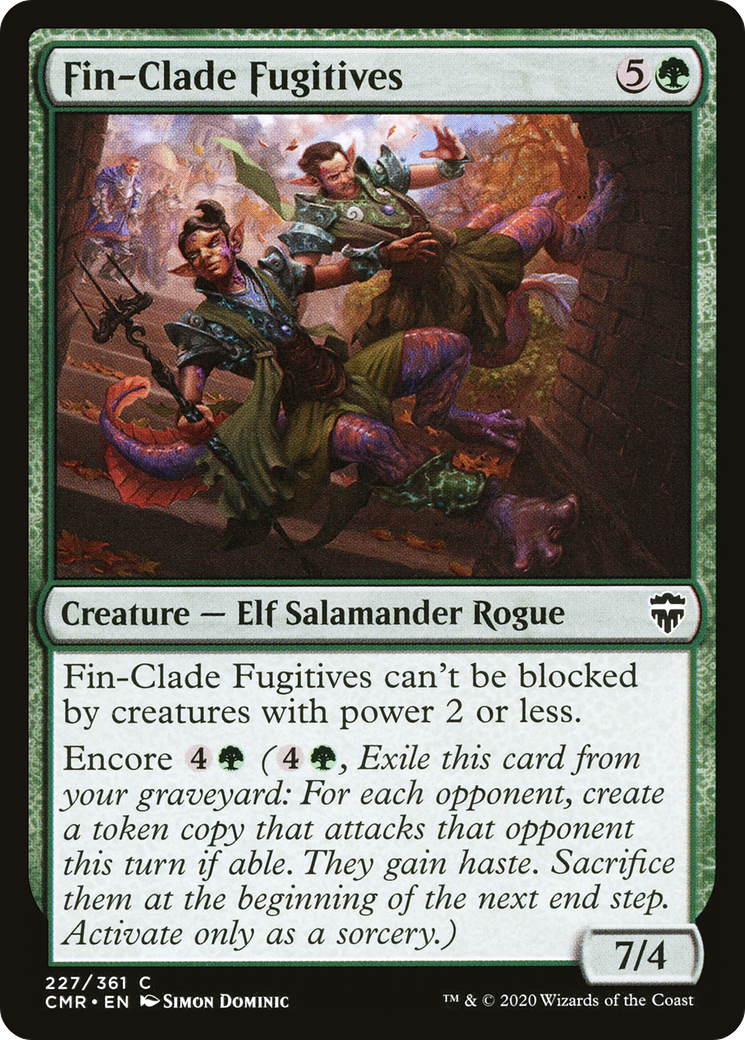 Image of Fin-Clade Fugitives (CMR-227) - Commander Legends