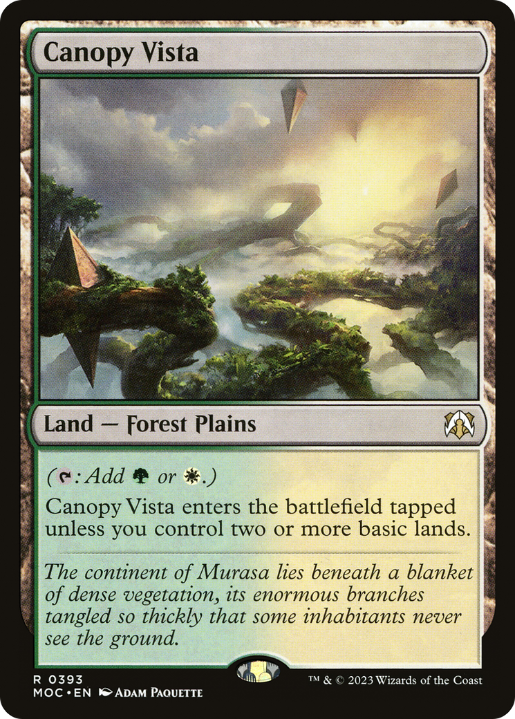 Image of Canopy Vista (MOC-393) - March of the Machine Commander