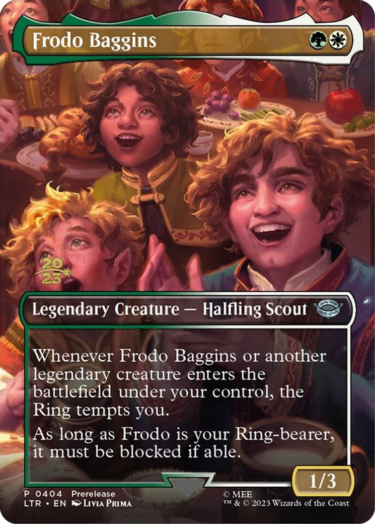 Image of Frodo Baggins (PRE-404) - Tales of Middle-earth Promos (Borderless) Foil