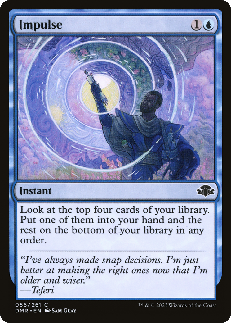 Image of Impulse (DMR-056) - Dominaria Remastered Foil