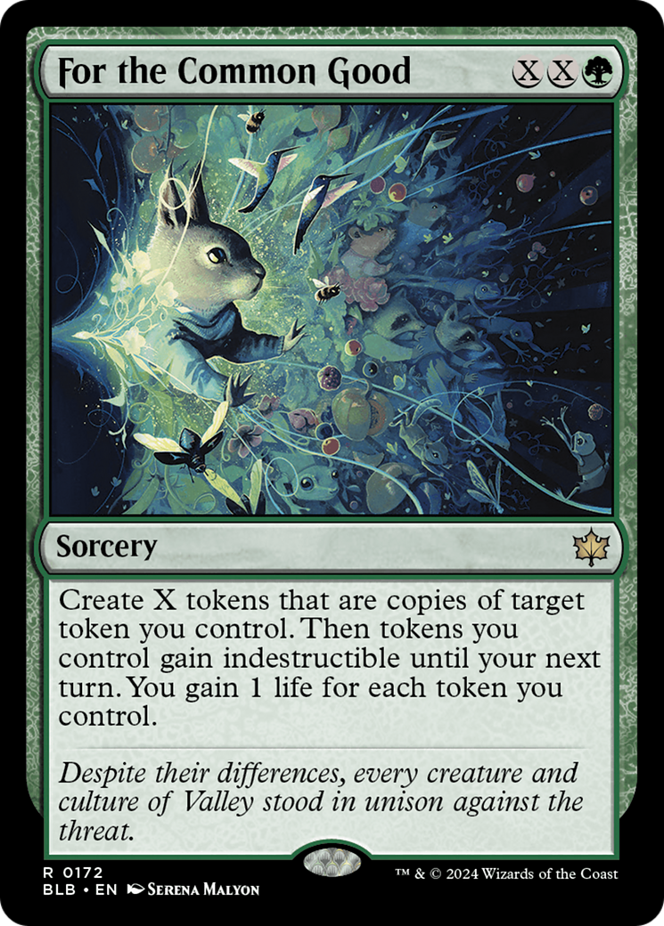 Image of For the Common Good (BLB-172) - Bloomburrow
