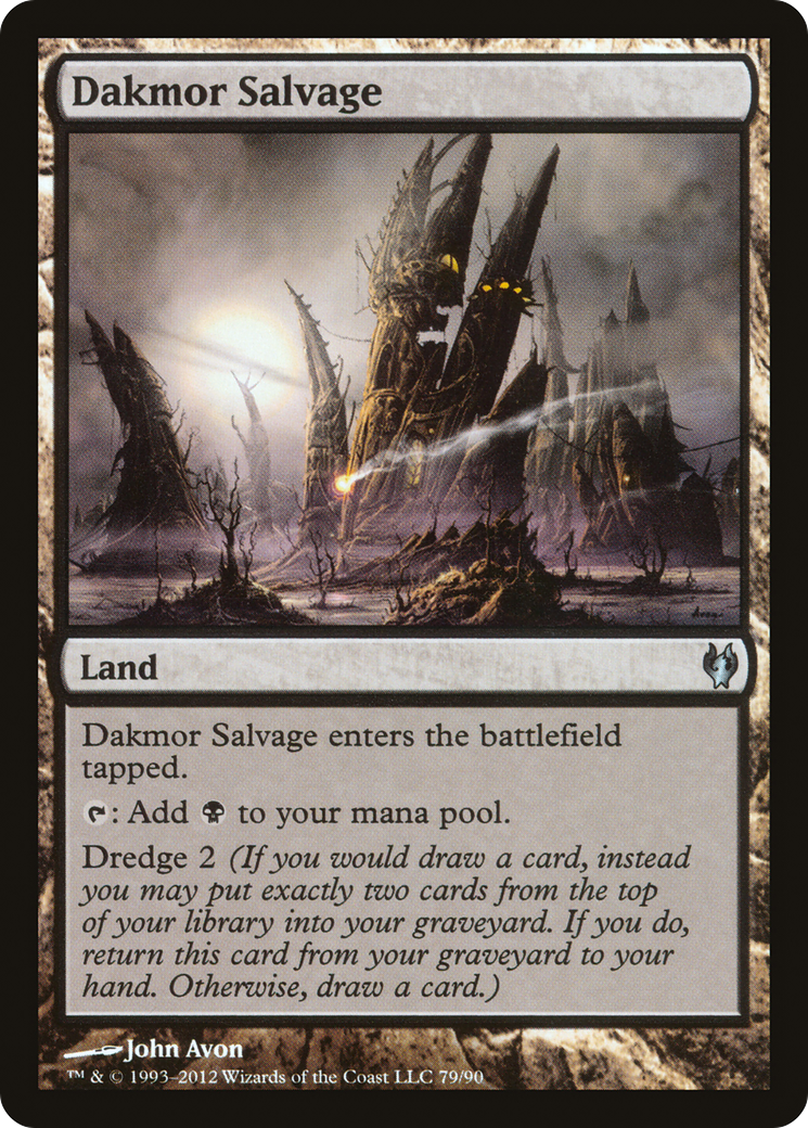 Image of Dakmor Salvage (DDJ-079) - Duel Decks: Izzet vs. Golgari
