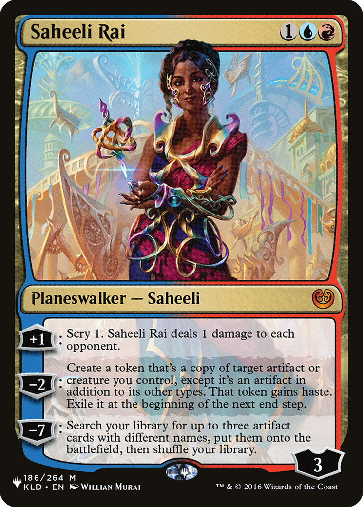 Image of Saheeli Rai (LIST-KLD-186) - The List