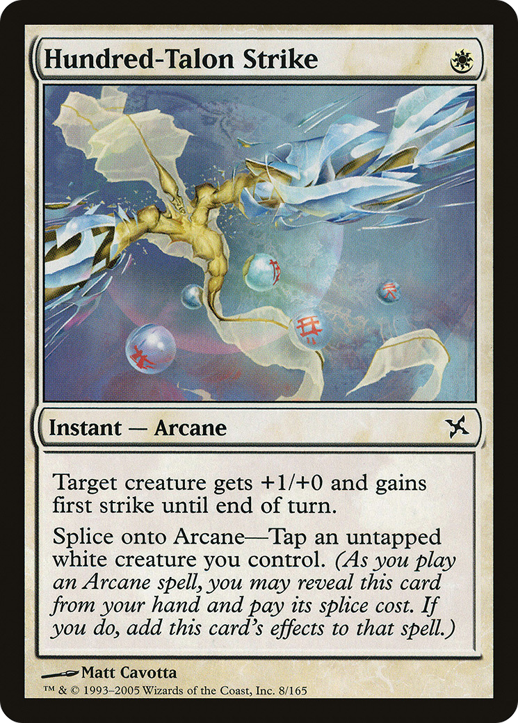 Image of Hundred-Talon Strike (BOK-008) - Betrayers of Kamigawa