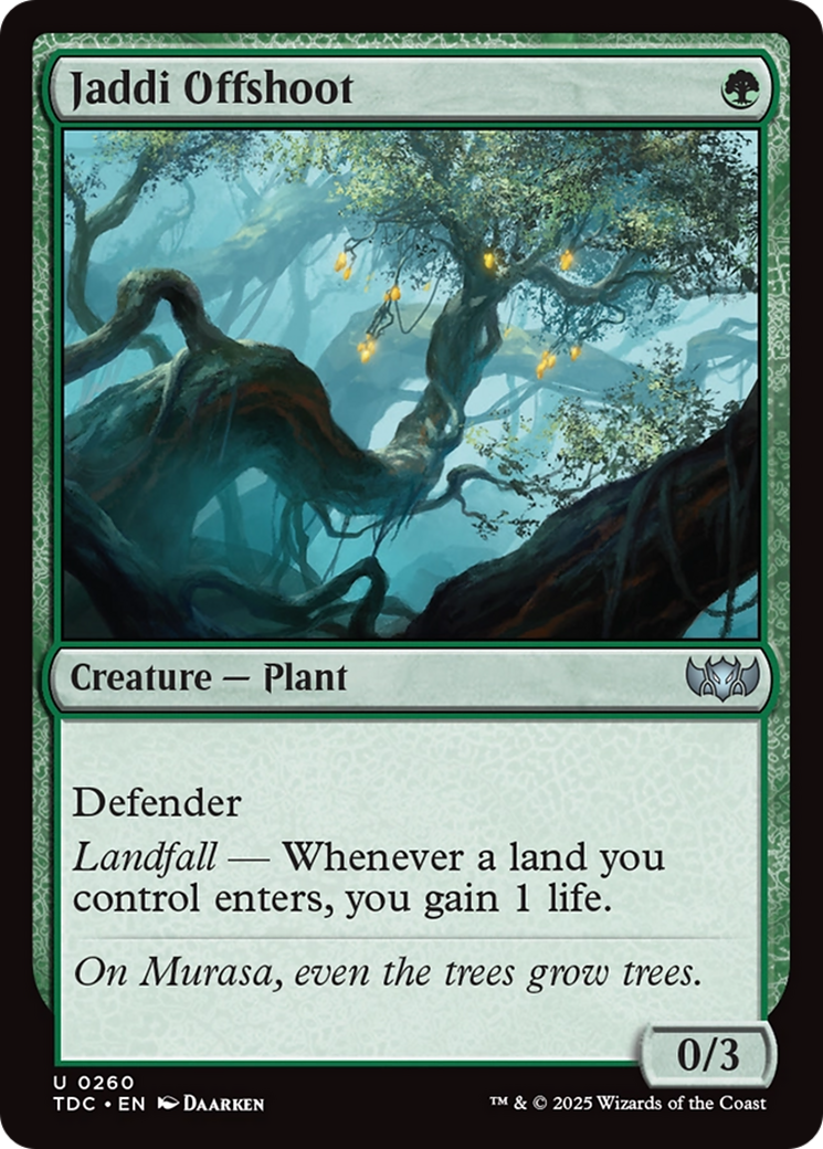 Image of Jaddi Offshoot (TDC-260) - Commander: Tarkir: Dragonstorm
