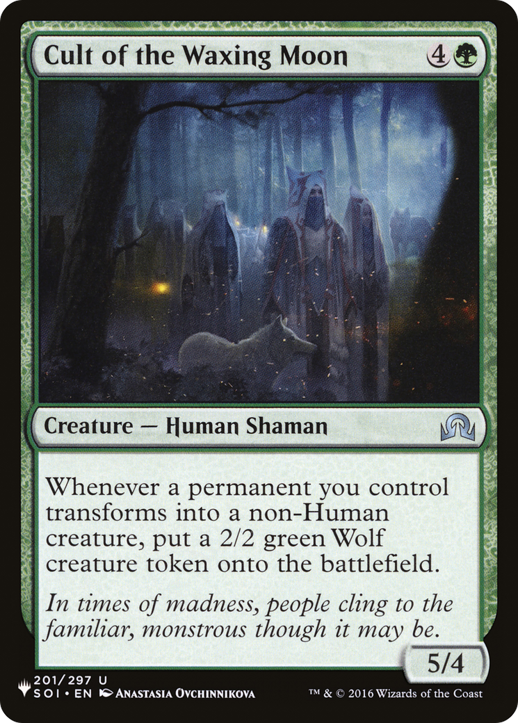 Image of Cult of the Waxing Moon (LIST-SOI-201) - The List