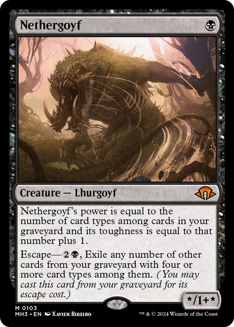 Image of Nethergoyf (MH3-103) - Modern Horizons 3