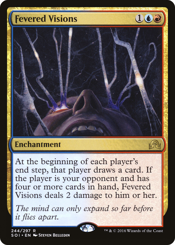 Image of Fevered Visions (SOI-244) - Shadows over Innistrad Foil