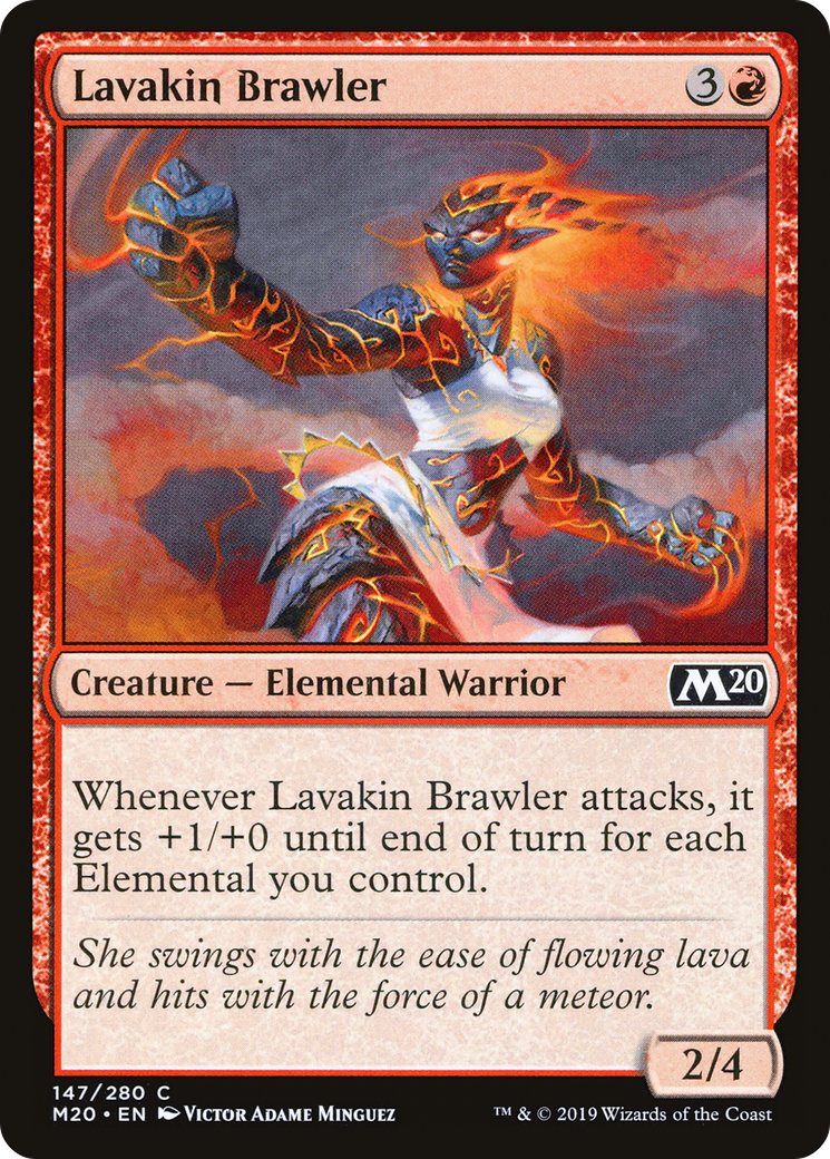 Image of Lavakin Brawler (M20-147) - Core Set 2020