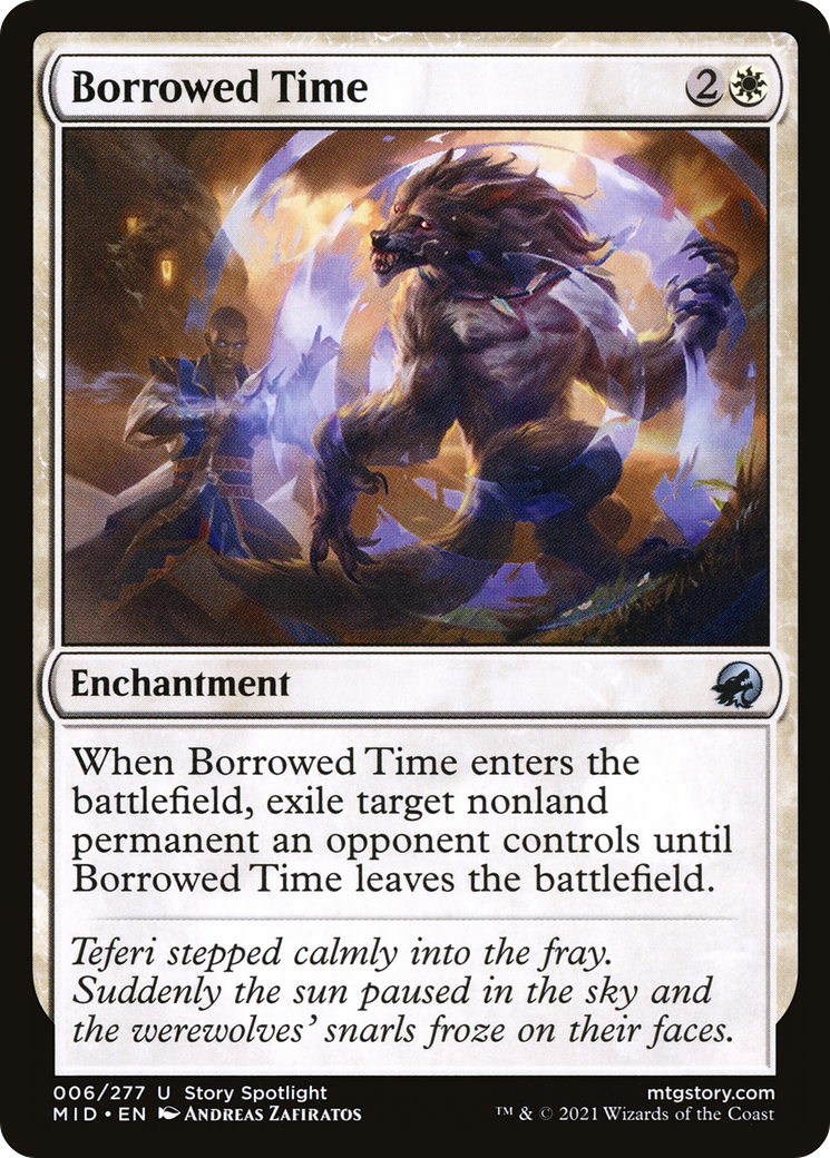 Image of Borrowed Time (MID-006) - Innistrad: Midnight Hunt