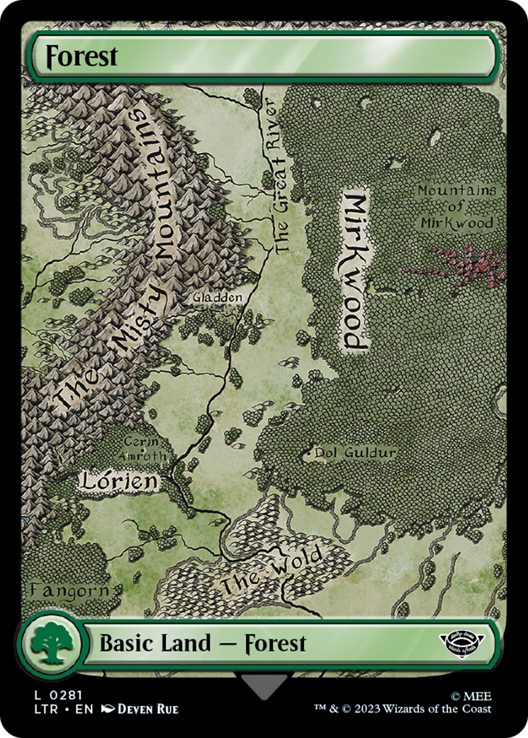 Image of Forest (0281) (LTR-281) - The Lord of the Rings: Tales of Middle-earth